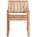 Set Di 8 Sedie Da Giardino Con Cuscini Sassari Ii Legno Di Acacia Certificato Blu Marino - Foto miniatura 4
