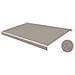 Tenda Da Sole Motorizzata Semi-cassonata Fazzio 5m X 3m Bianca Con Tessuto Tortora - Foto miniatura 6