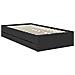 Struttura del letto Nero 90 x 200 cm Legno Ingegnerizzato - Foto miniatura 6