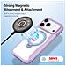 Cover per iPhone 17 Pro Max - Pelle /PU, Viola, MagSafe - Foto miniatura 3