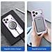 Cover per iPhone 17 Pro Max - Pelle /PU, Viola, MagSafe - Foto miniatura 4