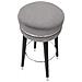 Sgabello Alto Vkh436-grigio-legno-35x35x74 Cm - Foto miniatura 3