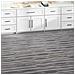 Tavole per Pavimenti 18 pcs Grigio a righe 2,51 m² PVC - Foto miniatura 2