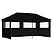 Tenda Party Nero 292 x 580 x 315 cm Tessuto Oxford - Foto miniatura 1