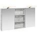 Set di Armadi da Bagno con porta 3 pcs 120 x 10,5 x 60,5 cm - Foto miniatura 1