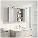 Set di Armadi da Bagno con porta 3 pcs 120 x 10,5 x 60,5 cm - Foto miniatura 2
