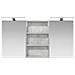 Set di Armadi da Bagno con porta 3 pcs 120 x 10,5 x 60,5 cm - Foto miniatura 6