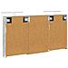 Set di Armadi da Bagno con porta 3 pcs 120 x 10,5 x 60,5 cm - Foto miniatura 9