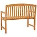 Panchina in legno intagliata a mano Naturale 114 x 60,5 x 95 cm - Foto miniatura 5