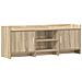 Mobile TV 130 x 33 x 47 cm Rovere Sonoma Legno ingegnerizzato - Foto miniatura 1
