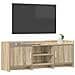 Mobile TV 130 x 33 x 47 cm Rovere Sonoma Legno ingegnerizzato - Foto miniatura 2