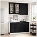 Unità Cucina PORTO 4 pcs Nero Legno ingegnerizzato - Foto miniatura 2