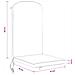 Cuscino per Lounger Sole GEMERT 100% Poliestere Blu Scuro - Foto miniatura 7