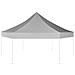 Gazebo Pieghevole Esagonale Pop-Up Grigio 3,6x3,1 m - Foto miniatura 4
