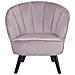 Poltrona In Velluto Rosa Dala - Foto miniatura 16