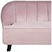 Divano A 3 Posti In Velluto Rosa Alsvag - Foto miniatura 14