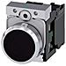 Pulsante Nero Piatto 22mm 1na 3su11500ab101ba0 - Foto miniatura 1