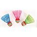 Set Di Tre Volani Colorati Per Sport Badminton Volano In Nylon - Foto miniatura 1