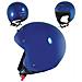 Piconet Casco Jet Frontino Moto Scooter Quad Custom Blu Ece 22-05 Taglia M - Foto miniatura 1