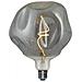 Lampadina Maxi Filament Bumped, Decorativa, Con Filamento A Spirale, Fumo In Vetro, 18 X 18 X 21,5 Cm, 1 X E27, 5w, 150lm, 2000k, 240v - Foto miniatura 1