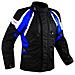 Enduro Giacca Moto Turismo Touring Cordura Impermeabile 4 Stagioni Blu L - Foto miniatura 1