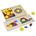 Melissa Doug Blocks Pattern E Boards Classic Toy (developmental Giocattolo Blocchi Di Forma Di Legno 120 Forme 5 Schede Grande Regalo Per Ragazze E Ragazzi - Meglio Per 3 4 5 E 6 Anni)  - Foto miniatura 1