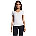 T-shirt Donna Imperiale Con Scollo A V Taglia L Bianca - Foto miniatura 1