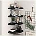 Scaffali Angolari A Parete 4 Pz Neri 35x35x3,8 Cm Mdf - Foto miniatura 1