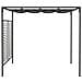 Gazebo con Tetto Retrattile 4x3x2,3 m Antracite 180 g / m² - Foto miniatura 4