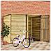 Capanno Giardino Per Biciclette 232x110x170 Cm Pino Impregnato - Foto miniatura 1