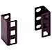 Coppia dii Adattatori dii Profondità Guide Per Rack 1u Colore Nero - Foto miniatura 1