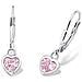 397278 - Orecchini Pendenti Per Bambini Con Zirconia Cubica, Argento Sterling 925, 19 Mm - Foto miniatura 1