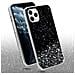 Custodia Compatibile Con Apple Iphone 11 In Nero Con Glitter - Coperchio Protettivo In Silicone Tpu Flessibile Con Glitter Scintillanti - Foto miniatura 3