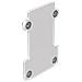 Ego End Cap Recessed Senza Foro Wh Lampada - Ideal Lux 282701 - Foto miniatura 1