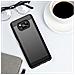 Custodia B-case Tpu Silicone Cover Case Per Poco X3 Carbon Metal Black - Foto miniatura 4