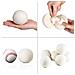 Palline Per Asciugatura Lana 3 Cm, Confezione Da 6 White S - Foto miniatura 2