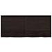 Ripiano Marrone Scuro 140x60x (2-4) cm Massello Rovere Trattato - Foto miniatura 9
