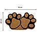 Zerbino Entrata Ingresso Esterno Antiscivolo Cocco Animal Paws - Foto miniatura 5