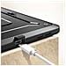 Cover Completa Per Ipad Air 11' 2024 Anti-urto Cavalletto Supporto, Nero - Foto miniatura 3