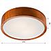 Lampada A Soffitto Eveline - Marrone - Legno, Vetro - 8x37x37 Cm - Foto miniatura 5