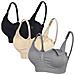 Reggiseno Per Allattamento, Confezione Da 3 (nero + Beige + Grigio)  M - Foto miniatura 1