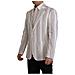 Blazer Monopetto In Cotone A Righe Bianche - It52 - L - Foto miniatura 3