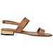 Hardware Flat Sandal Sandali Pelle Scarpe Donna Marrone Eu 36, Fw0fw07094 Gu9 - Foto miniatura 3