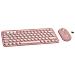Tastiera e Mouse Wireless 5099206115378  (Layout Tedesco) Colore Rosa - Foto miniatura 5