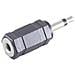 ®-basic-s--adapter, Klinkenstecker Mono 3,5mm Auf Klinkenkupplung Stereo 3,5mm (bs57015) - Foto miniatura 1