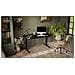 Scrivania con regolazione elettrica dell'altezza MOON LONG 150x80x72-120 nero - Foto miniatura 2
