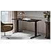 Scrivania con regolazione elettrica dell'altezza MOON LONG 150x80x72-120 nero - Foto miniatura 3