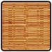 Set da pranzo da giardino 3 pezzi con cuscini nero in poly rattan e acacia - Foto miniatura 9