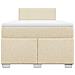 Giroletto a Molle con Materasso Crema 120x190 cm in Tessuto - Foto miniatura 6