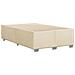 Giroletto a Molle con Materasso Crema 120x190 cm in Tessuto - Foto miniatura 8